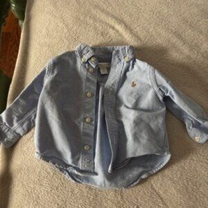 9 mo Ralph Lauren Baby Button Down